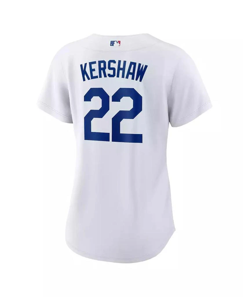 NIKE Los Angeles Dodgers Women's Clayton Kershaw Official Player Replica Jersey 4