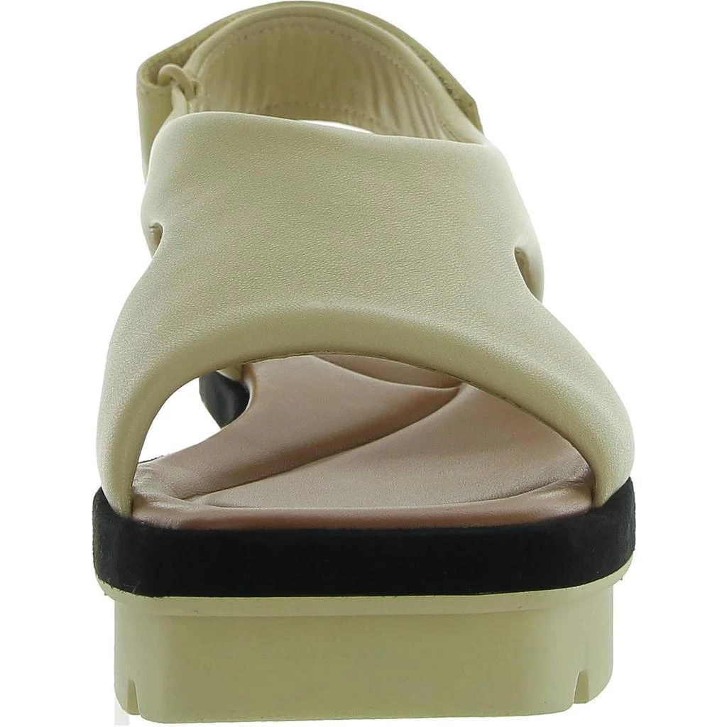 Vince Bilbao Womens Faux Leather Open Toe Slingback Sandals 7