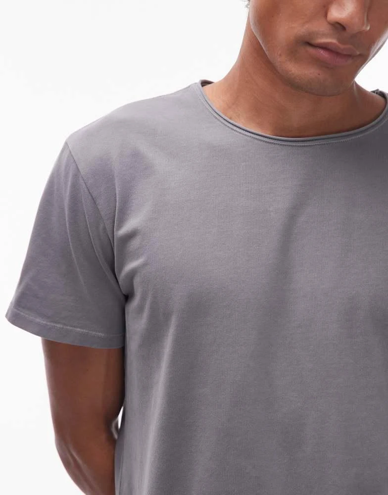 ALL SAINTS AllSaints Bodega t-shirt in fossil grey 5
