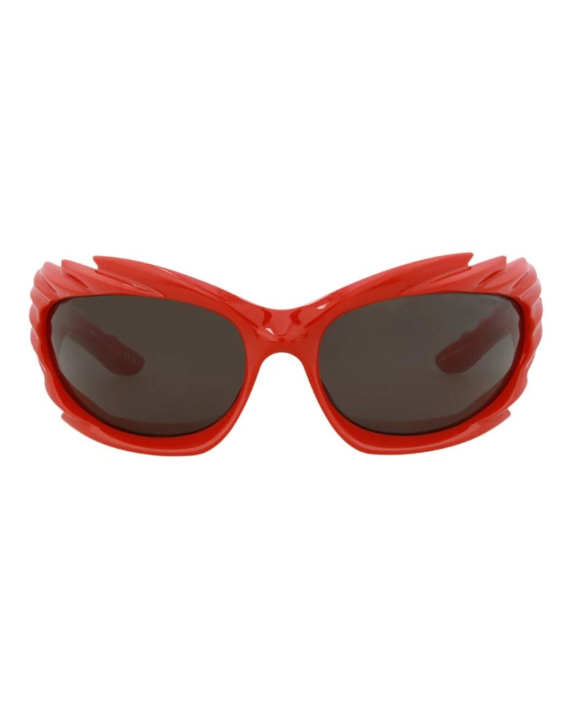 Balenciaga Shield-Frame Bio Injection Sunglasses Balenciaga Shield Full-Frame Pink Bio Injection Sunglasses  main image 2