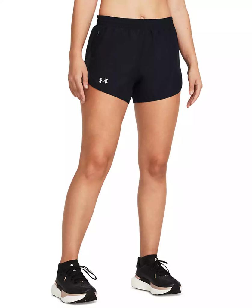 Under Armour Women
s Fly By Mesh-Panel Running Shorts