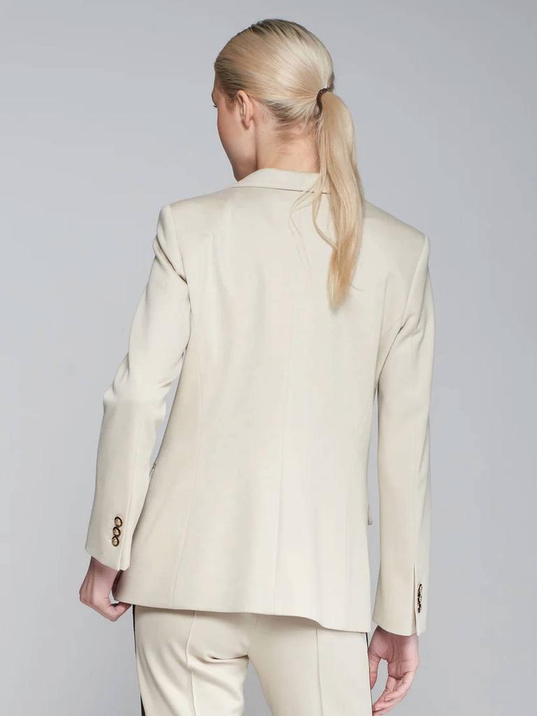 VILAGALLO Vilagallo - Contrast Lapel Heather Jacket