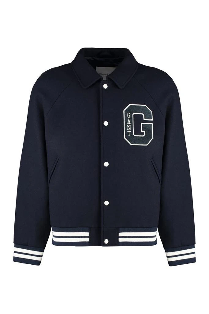 Gant Gant Wool-Blend Bomber Jacket 1