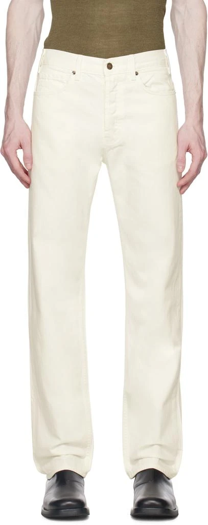 Nili Lotan White Billie Jeans 1