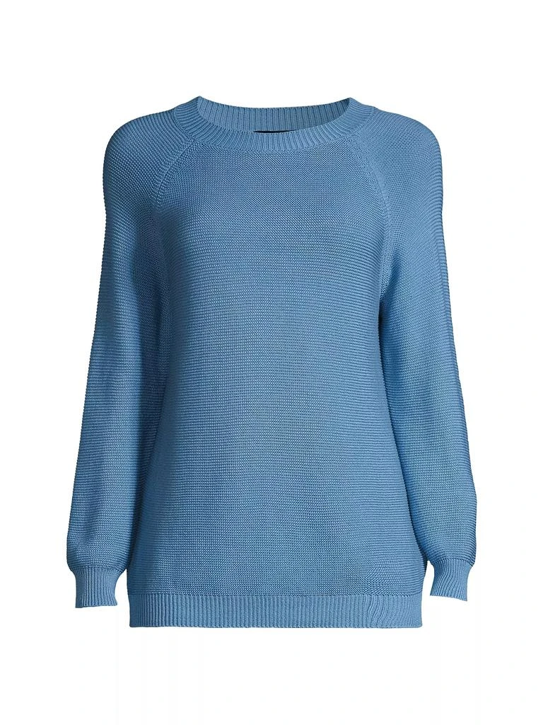 Weekend Max Mara Linz Cotton Crewneck Sweater 1