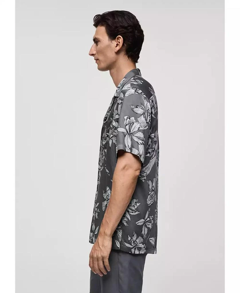 Mango Men's Hawaiian-Print Shirt 5