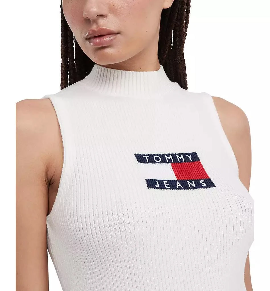 Tommy Jeans Women's  Logo Flag Sweater Dress 3