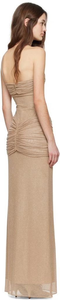 Mirror Palais Tan 'The Starlite' Maxi Dress 3