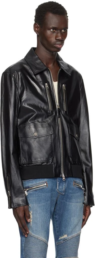 Mackage Black Chance Leather Jacket 2