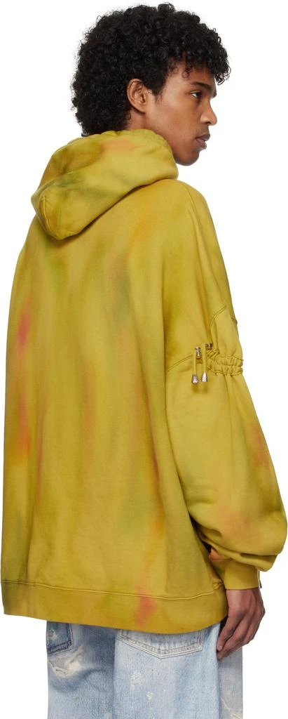 Collina Strada Yellow Rhinestone Hoodie 3