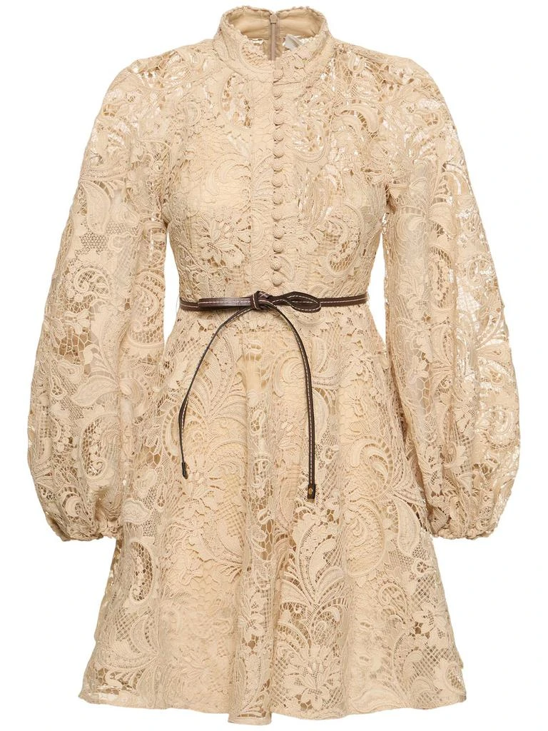 Zimmermann Waverly Lace Mini Dress 1
