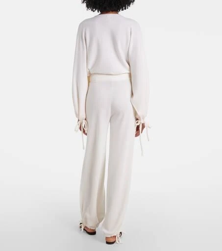 Max Mara Virgin wool wide-leg pants 3