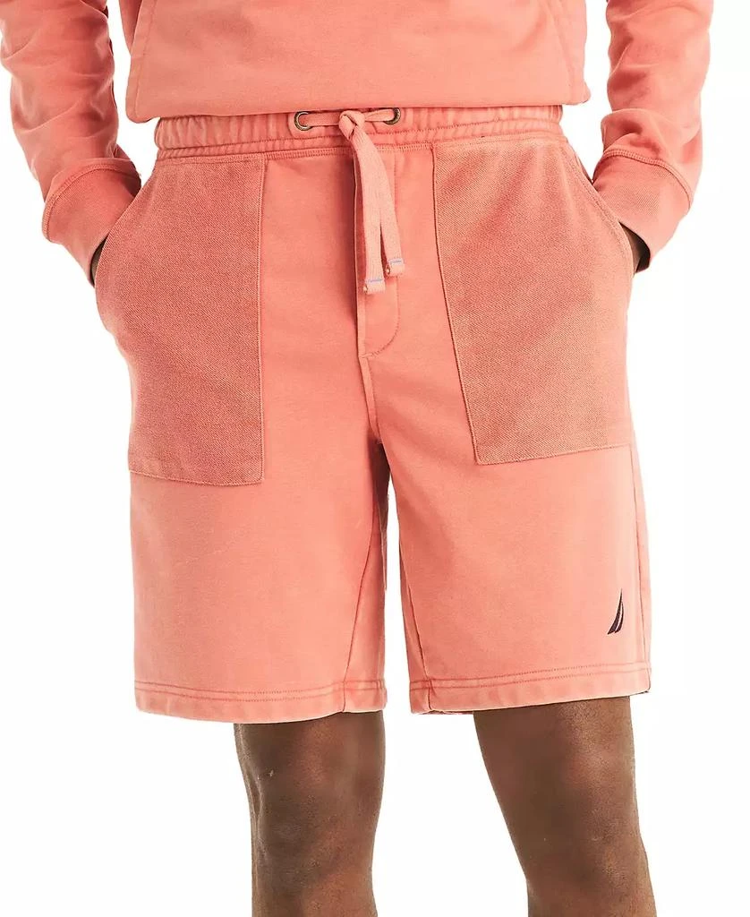 Nautica Men's Elastic Waist 9" Pull-On Shorts 1