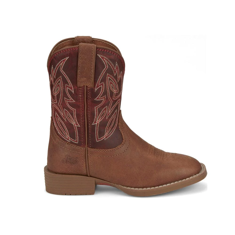 Justin Boots Canter Junior Square Toe Cowboy Boots (Toddler-Big Kid)