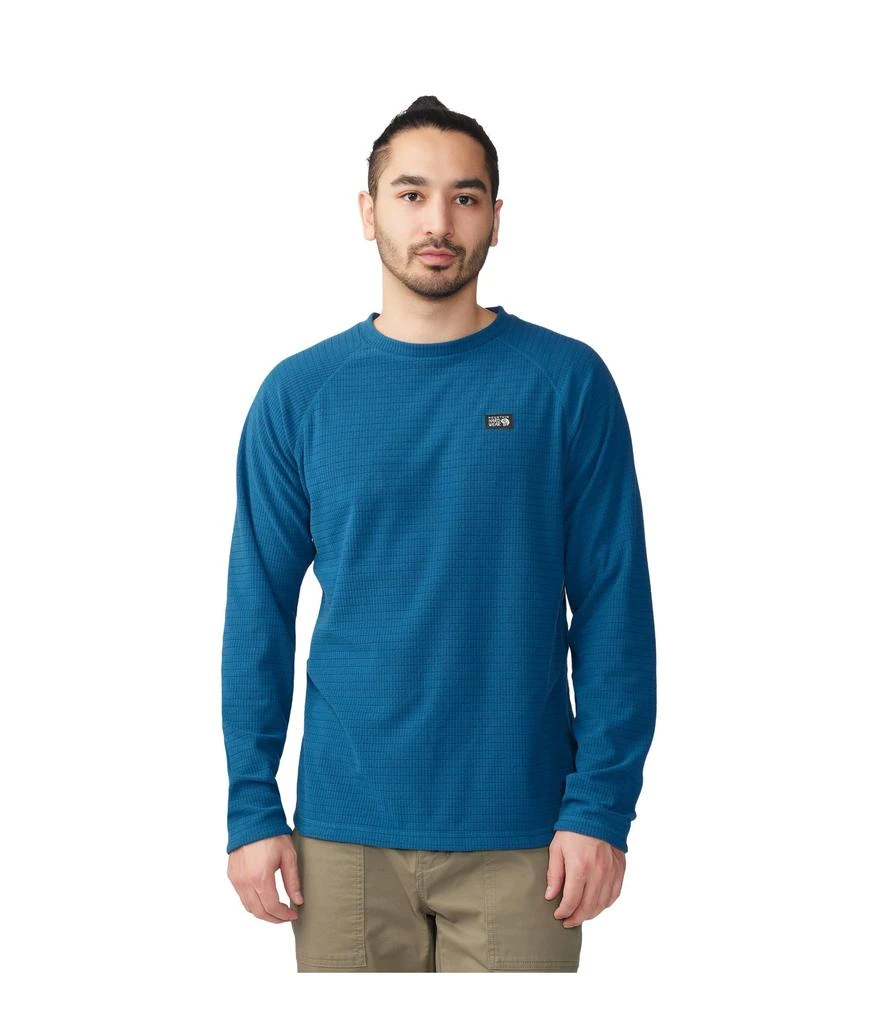 Mountain Hardwear Summit Grid Long Sleeve Crew 1