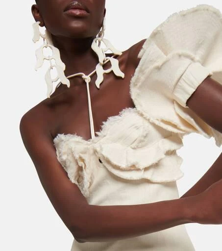 Jacquemus La Robe Artichaut maxi dress 4