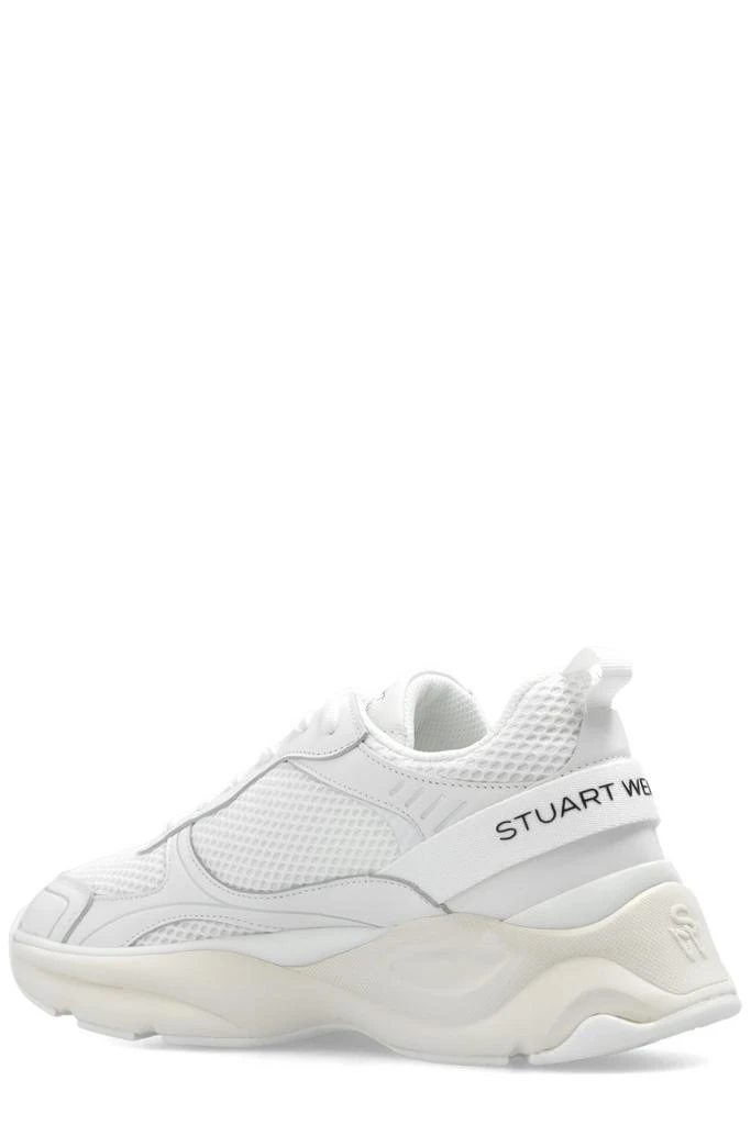 Stuart Weitzman Stuart Weitzman Logo Patch Mesh Trainer Sneakers 3