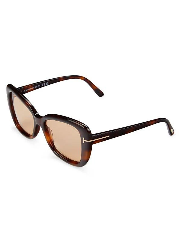 Tom Ford 55MM Oval Sunglasses 2