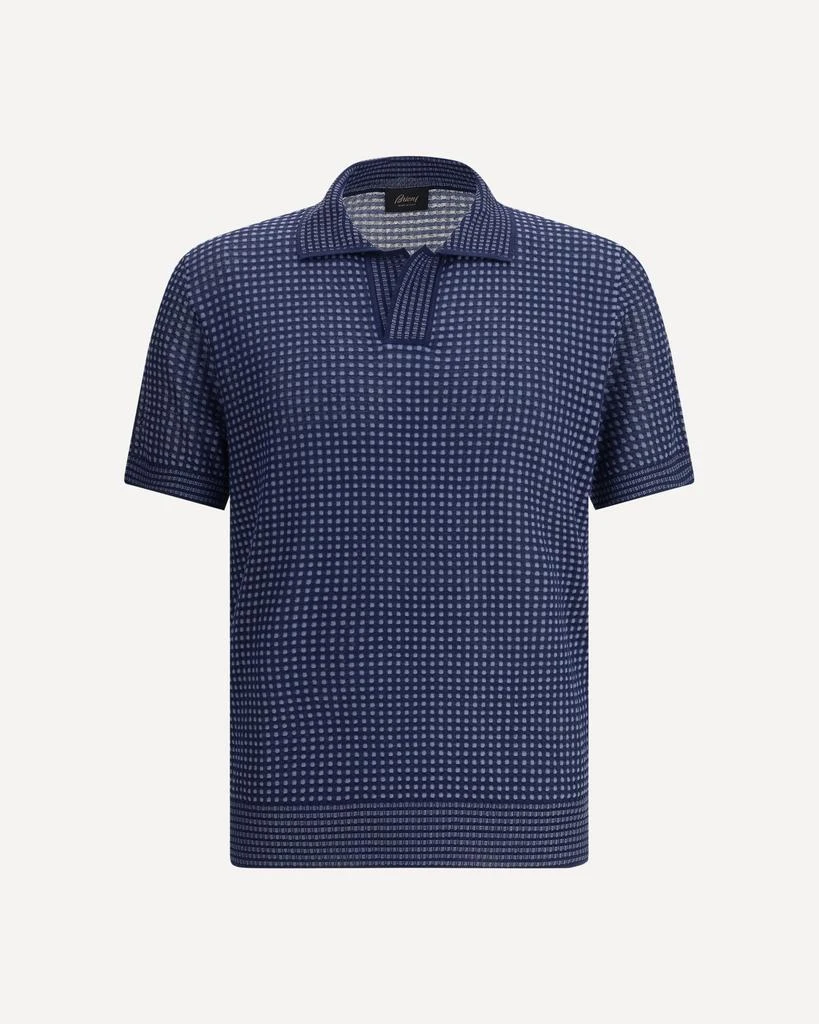 Brioni Silk Polo Shirt 1