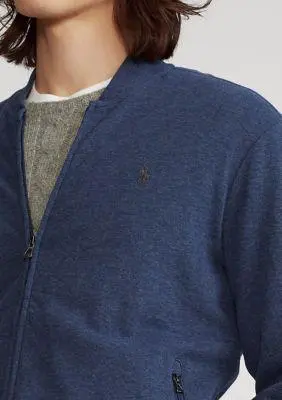 Ralph Lauren Luxury Jersey Baseball Jacket 3