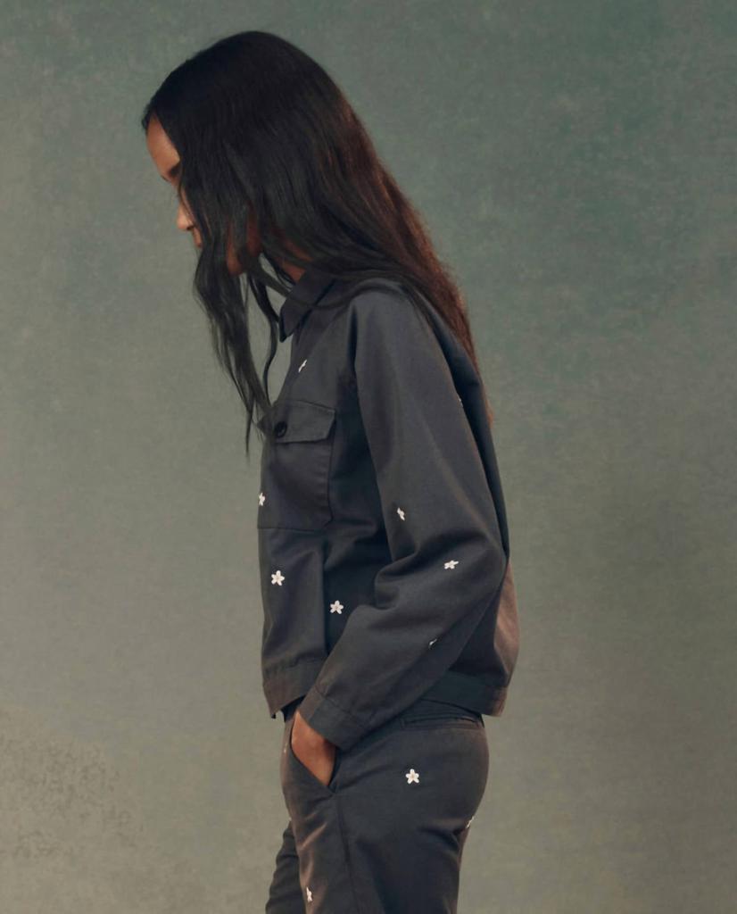 The Great The Great. - The Garage Daisy Embroidery Jacket