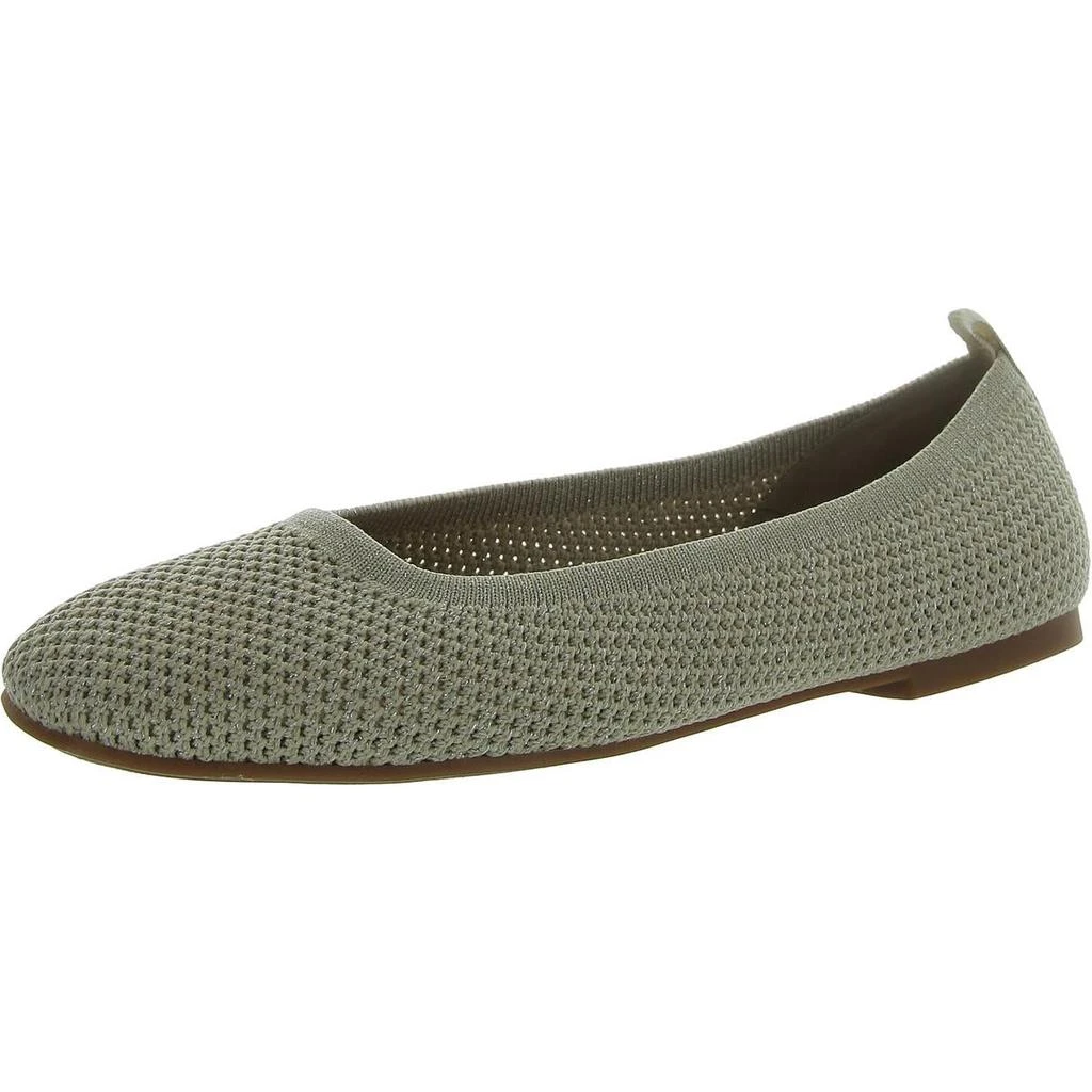 Lucky Brand Daneric Womens Perforated Square Toe Ballet Flats 1