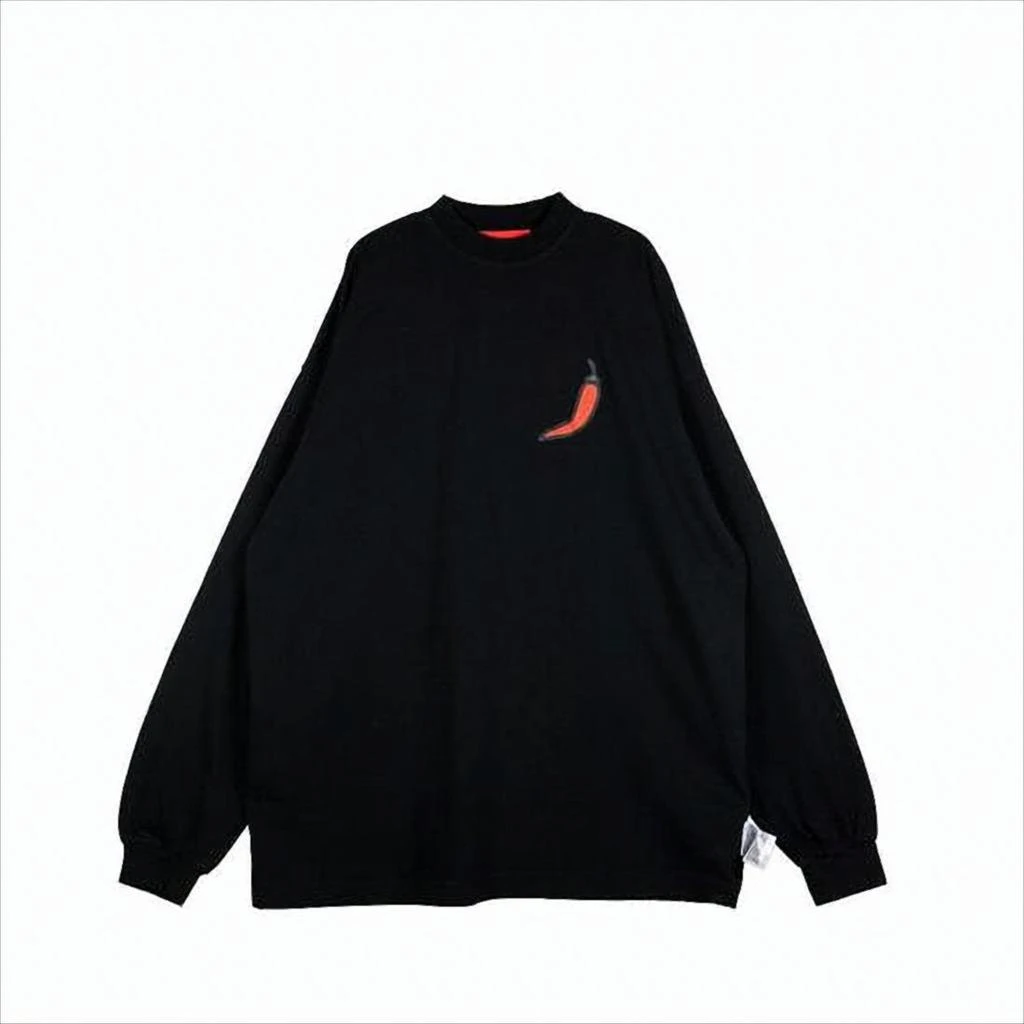 032c Long-Sleeve Black T-Shirt