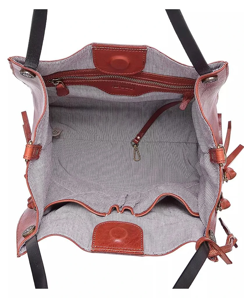 OLD TREND Women's Genuine Leather Daisy Tote Bag 6