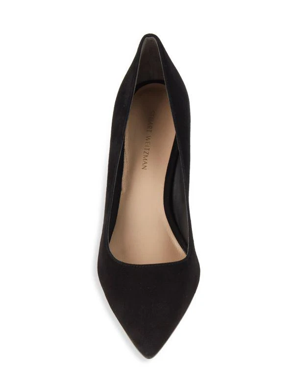 Stuart Weitzman Leigh Suede Pumps 5