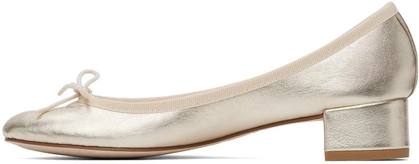 Repetto Gold Camille Heels 3