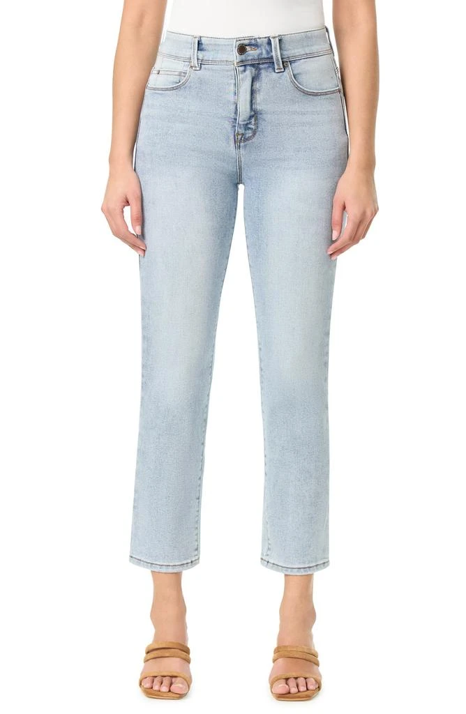 CURVE APPEAL Rae High Waist Straight Leg Jeans 1