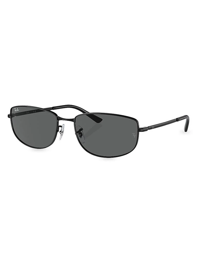 Ray-Ban RB3732 59MM Rectangular Sunglasses 1