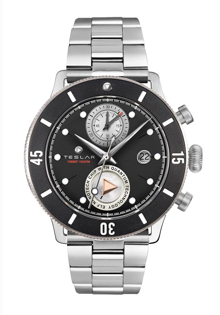 Teslar Teslar Men's Re-Balance T-10 44mm Quartz Watch