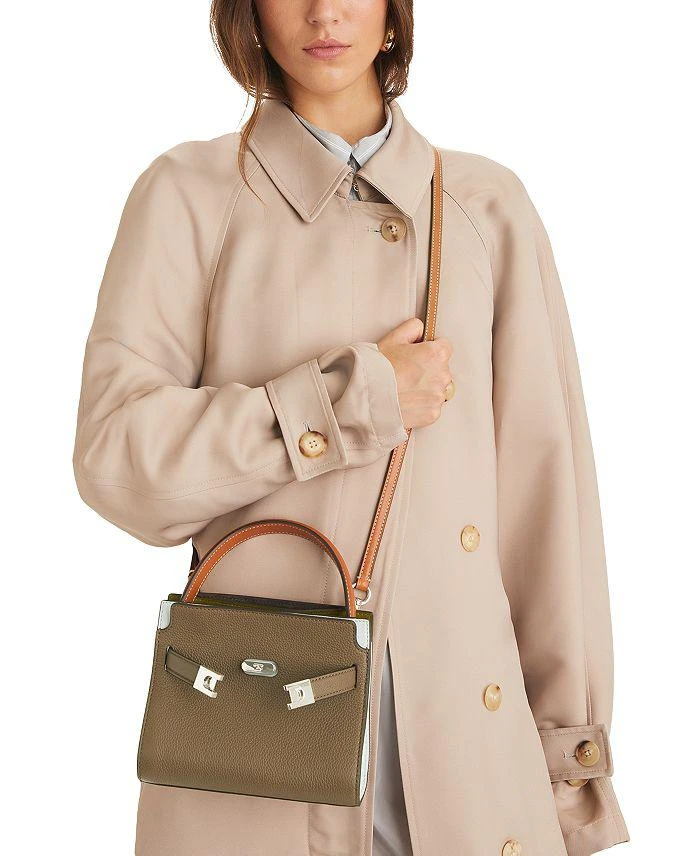 Tory Burch Lee Radziwill Petite Double Satchel Bag 8