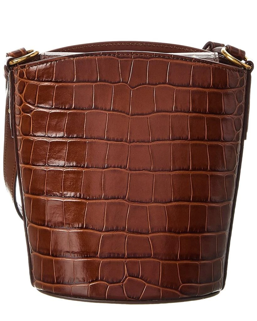 Tom Ford Whitney Small Croc-Embossed Leather Bucket Bag 2