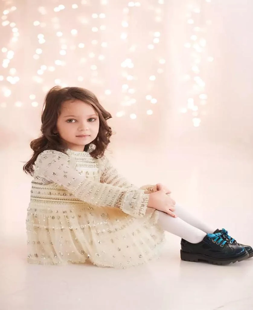Nannette Toddler & Little Girls Mesh Sequin Dress 4