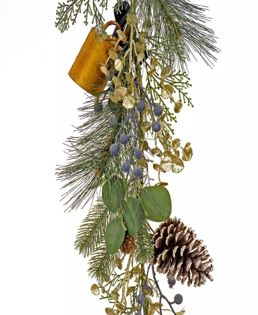 National Tree Company 6' HGTV Home Collection Swiss Chic Garland 3