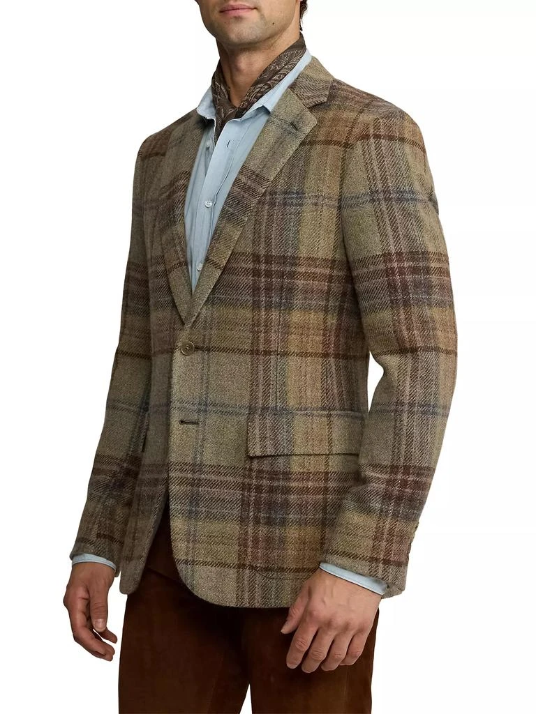 Ralph Lauren Kent Hand-Tailored Plaid Wool Sportcoat 4