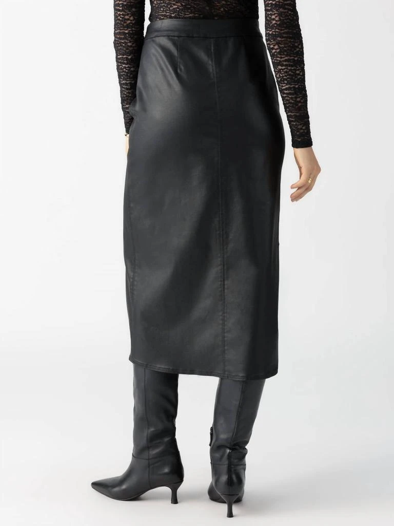 Sanctuary Sanctuary - Long Coated Midi Skirt 2
