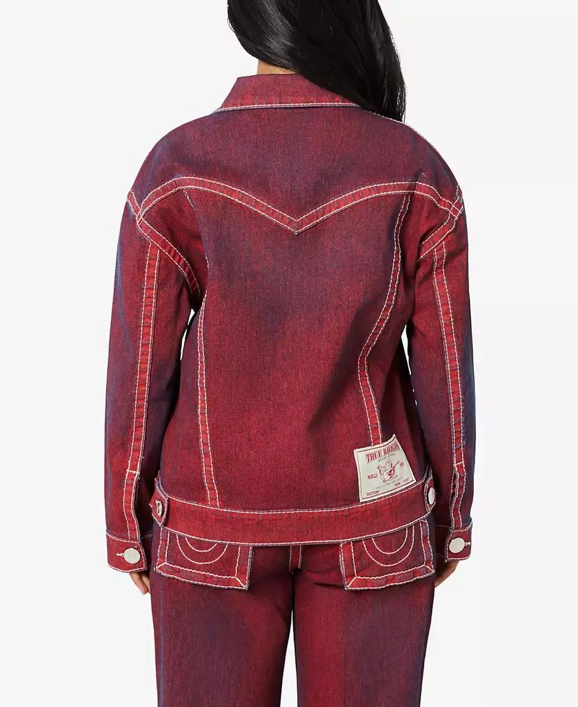 True Religion Women's Boyfriend Trucker Jacket 2