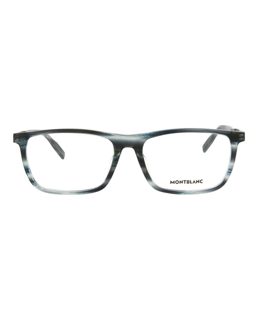 MontBlanc Square-Frame Acetate Optical Frames