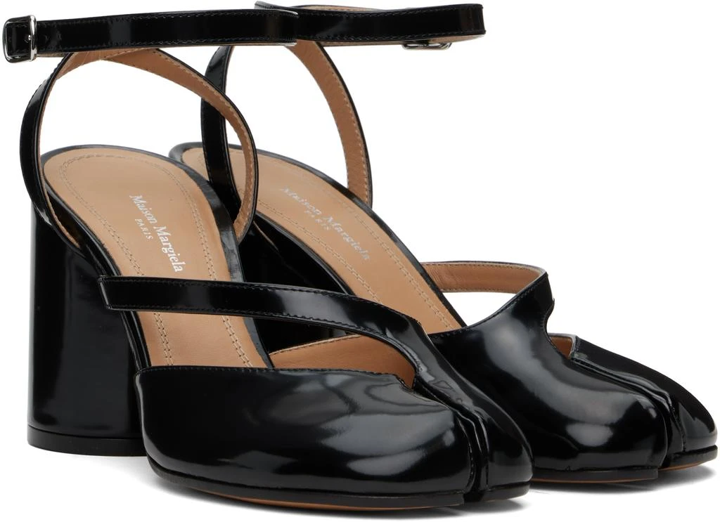 MAISON MARGIELA Black Tabi Pump Sandal Heels 4