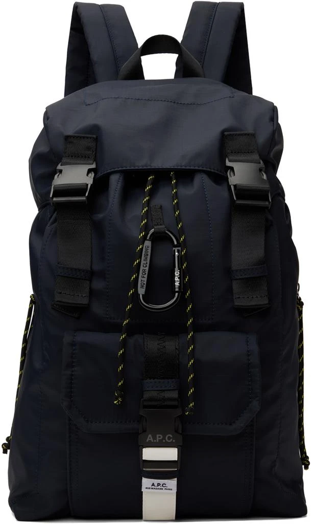 A.P.C. Navy Treck Backpack 1