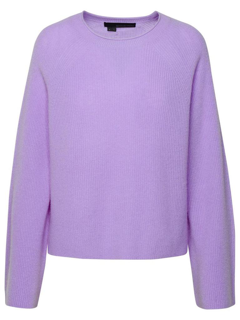 360 Cashmere 360 Cashmere 'Sophie' Lilac Cashmere Sweater