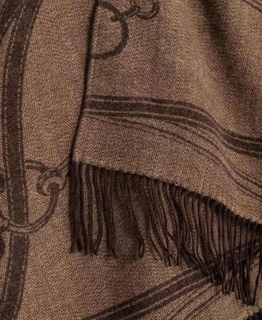 Ralph Lauren Equestrian Jacquard Oversized Ruana 3