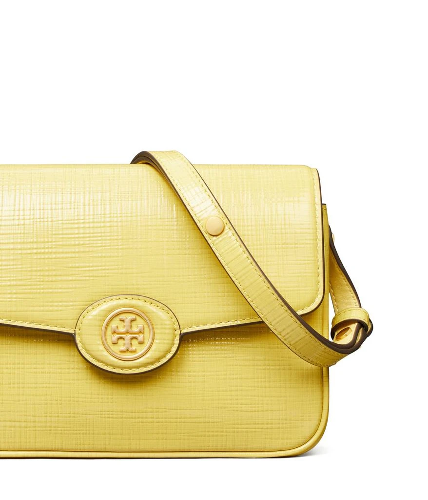 Tory Burch Robinson Crosshatched Convertible Shoulder Bag 4