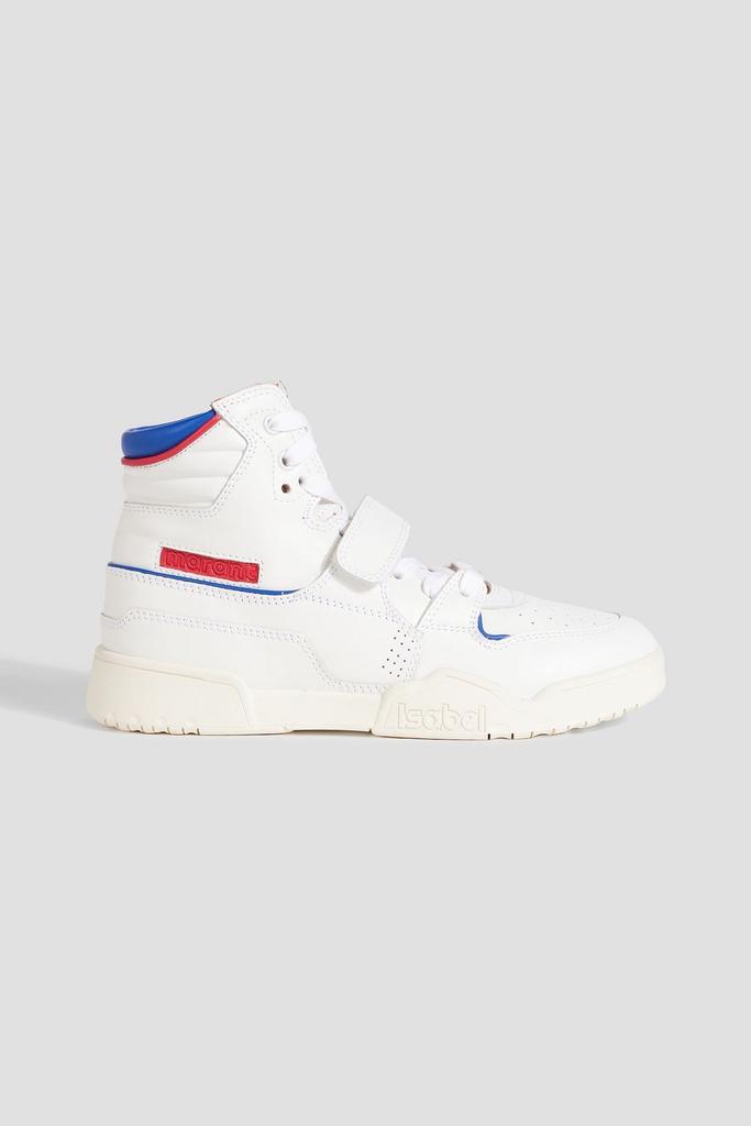 Isabel Marant Alsee leather high-top sneakers