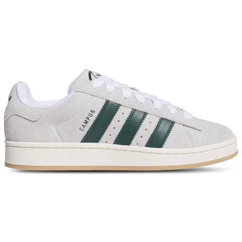 adidas gazelle silver green womens adidas Men's Originals Campus 00s, Wonder Cloud White Gum / 9 main image 1