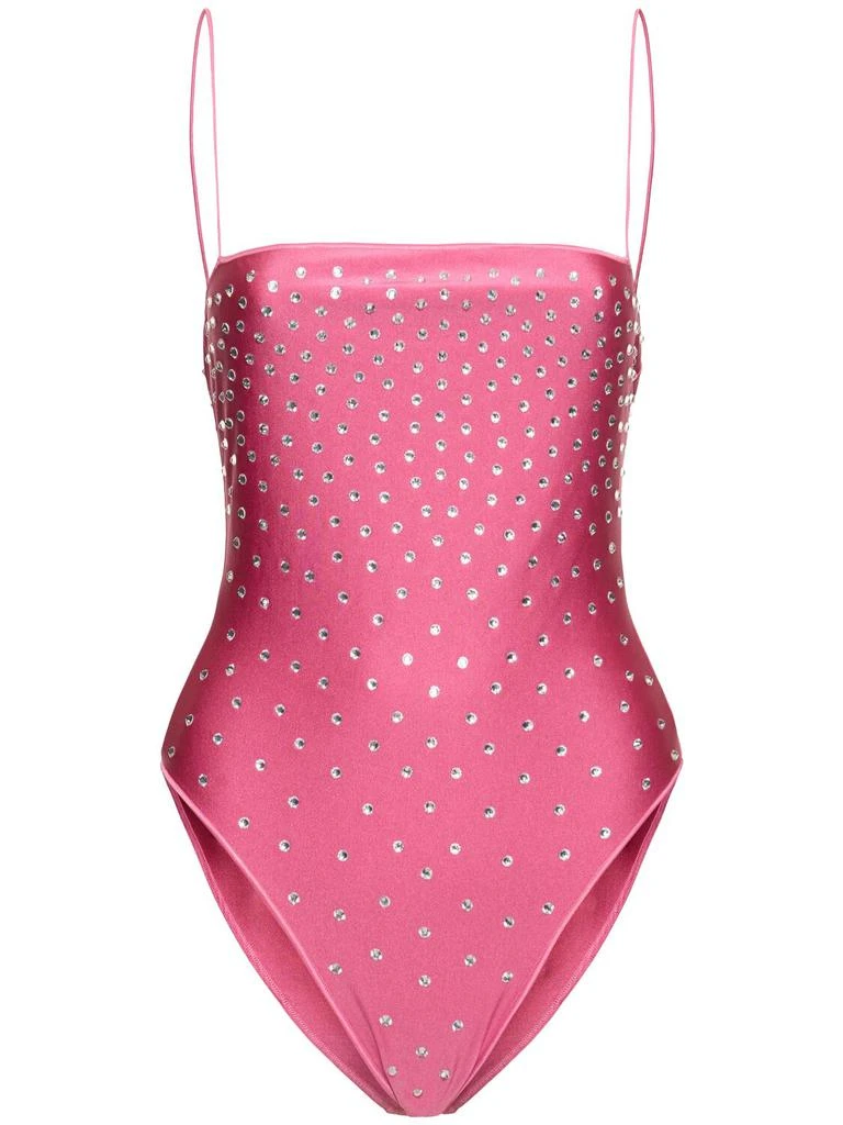 OSÉREE SWIMWEAR Gem Embellished One Piece Swimsuit 1