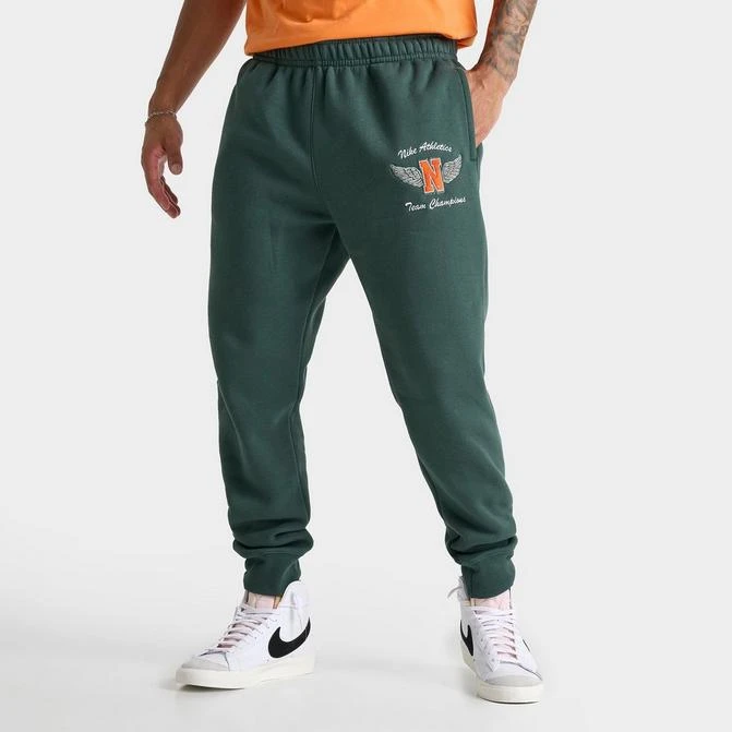 NIKE Men's Nike Club Athletics Team Champions Fleece Jogger Pants 1